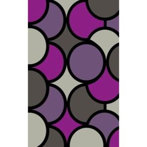 Moderní kusový koberec Super Vizyon 5134/458, fialový Habitat 80 x 150