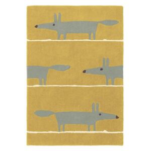 Moderní kusový koberec Mr. Fox mustard 25306 - 90x150 cm - Brink&Campman