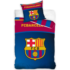 Carbotex Detské obliečky FC Barcelona, Rozmer 1x70x80 / 1x140x200 cm