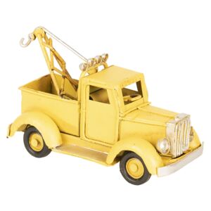 Retro kovový model odťahovky - 12 * 5 * 6 cm