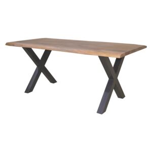 Dizajnový jedálenský stôl Argentinas X 180 cm sheesham