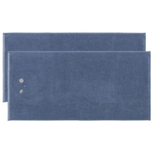 MIOMARE® Froté uterák, 2 kusy, 50 x 100 cm, modrá (100262268)
