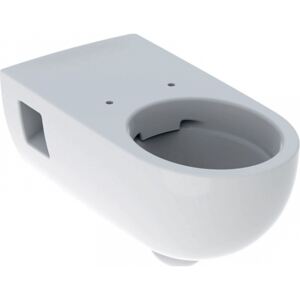 Závesné WC s hlbokým splachovaním Geberit Selnova Comfort, predĺžené prečnievanie, čiastočne uzavretý tvar, Rimfree 500.693.01.2