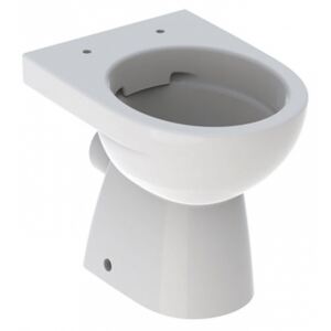 Stojacie WC s hlbokým splachovaním Geberit Selnova, vodorovný odtok, čiastočne uzavretý tvar, Rimfree 500.480.01.1