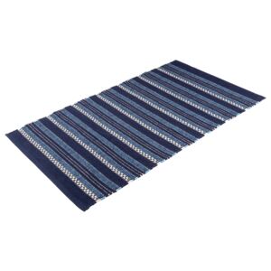 MERADISO® Obojstranný bavlnený koberec, 67 x 120 c, viacfarebná / modrá (100293487)