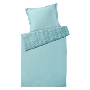 MERADISO® Bavlnená vzorovaná posteľná bielizeň, 14, vlny / tyrkysová (100292943)