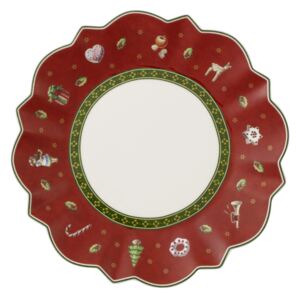 Villeroy & Boch Toy´s Delight pečivový tanier, červený, 17 cm