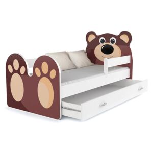 GL Detská posteľ medvedík 180x80