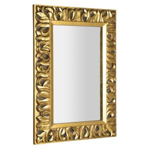 SAPHO - ZEEGRAS zrcadlo v rámu, 70x100cm, zlatá (IN448)