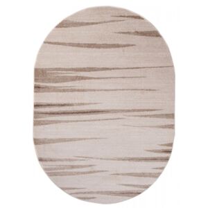 Kusový koberec Albi béžový ovál, Velikosti 140x190cm