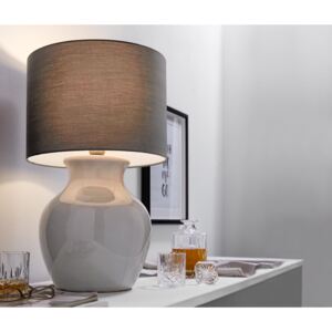 Stolná lampa s keramickým podstavcom, LED