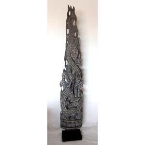 Socha - TOTEM TIMOR, drevo SUAR, 200 cm, originál