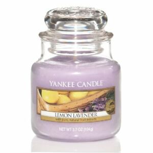 Yankee Candle Lemon lavander sviečka, Veľkosť sviečky Malá