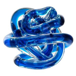 Bytová dekorácia Il Nodo OL01778 sky blue D8cm