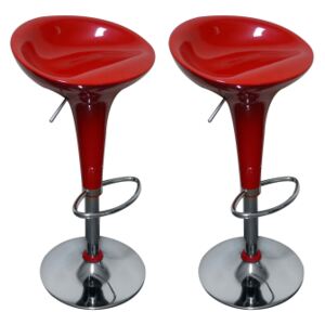 2x Barová stolička Hawaj CL-1213 | červená