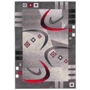 Kusový koberec PP Bumerang šedý, Velikosti 130x190cm