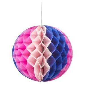 Papierová dekoračná guľa Honeycomb