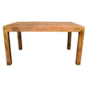 Jedálenský stôl z masívneho mangového dreva Massive Home Ella, 90 x 120 cm