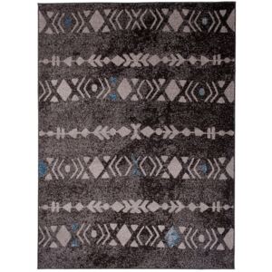 Kusový koberec Isac tmavo hnedý, Velikosti 120x170cm