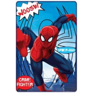 SunCity · Detská fleecová deka Spiderman - MARVEL - 100 x 150 cm