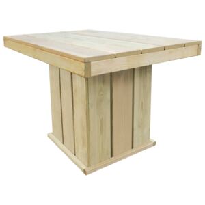 Záhradný stôl 110x75x74 cm, FSC impregnovaná borovica