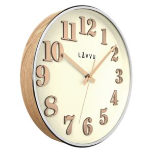 Nástenné hodiny LAVVU HOME White LCT1160, 32cm