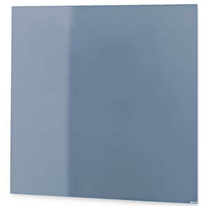 Sklenená magnetická tabuľa, 300x300 mm, pastelová modrá