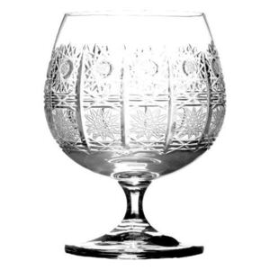 Bohemia Crystal Brúsené poháre na brandy a koňak Laura 12116/57001/250ml (set po 6ks)