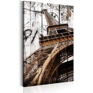 Bimago Obraz na plátne - Greetings from Paris 40x60 cm