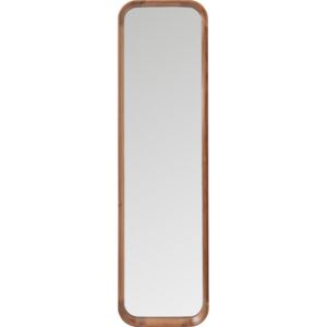 Hnedé nástenné zrkadlo Kare Design Denver, 123 × 33 cm