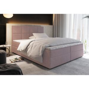 Expedo Čalúnená posteľ boxspring LENY, 140x200, kronos 27