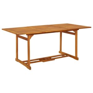 Záhradný jedálenský stôl 180x90x75 cm masívne akáciové drevo