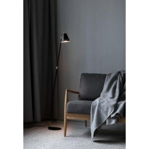 Nordlux PINE | Kovová stojaca lampa Farba: Čierna