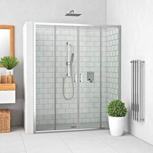 Sprchové dvere 110x190 cm Roth Lega Line chróm lesklý 574-1100000-00-02