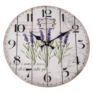 Nástenné hodiny Violet, 34 cm