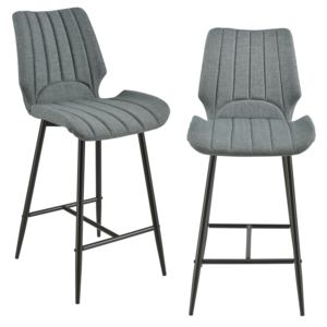 [en.casa] Barová stolička AACM-9034 - textil