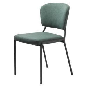 Dizajnová jedálenská stolička Alissa zelená
