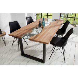 Jedálenský stôl 38236 200x100cm Masív drevo Divoký dub-Komfort-nábytok