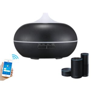 GoldSun Aroma Difuzér Smart Wifi \"Easy Home 300ml\" osviežovač a zvlhčovač vzduchu - Čierna
