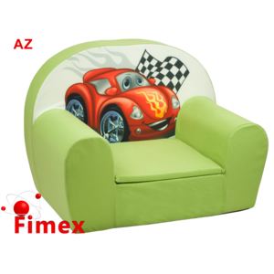 Detské kresielko FIMEX auto zelené