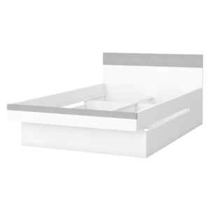 Mládežnícka posteľ so zásuvkou Bota M 34, Farby: biela + biela + beton colorado
