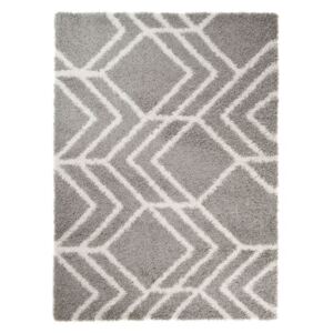 Kusový koberec Shaggy Amare šedý 2, Velikosti 80x150cm