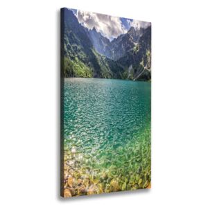 Foto obraz na plátne Jazero v horách pl-oc-70x140-f-99700866