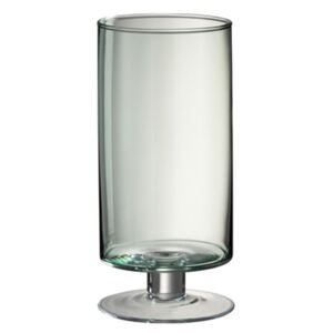 Svietnik zelený alebo váza sklenená 2ks set BOTANIC CHIC