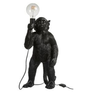 Lampa Opica žiarovka stolná čierna BOTANIC CHIC