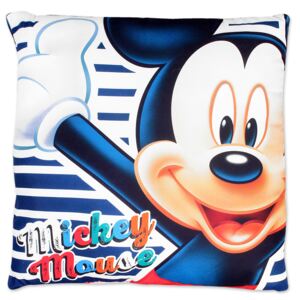 Setino detský vankúš Mickey Mouse - 30x30cm - modrá