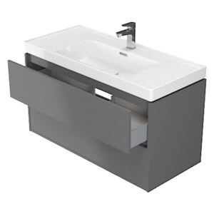 Cersanit - Crea skrinka pod umývadlo na dosku 100cm, šedá, S924-019