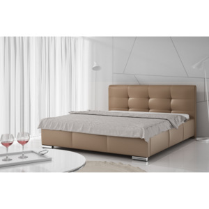 Čalúnená posteľ ZILA + matrac DE LUX, 180x200, madryt 128