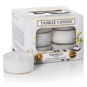 Yankee Candle vonné čajové sviečky Vanilla