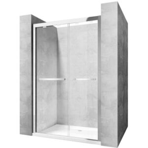 Rea - MOVE posuvné sprchové dvere - chróm ,120 x 195 cm, REA-K7416